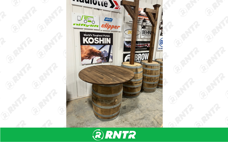 Generic Bourbon Whiskey Barrels – For rent in Portage, Wisconsin – Capital City Equipment | RNTR.com – Image 3 of 3