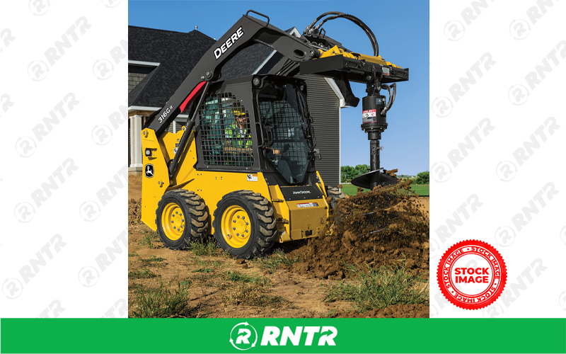 John Deere AUGER AND WHEELED SKID LOADER – For rent in Princeton, Minnesota – Princeton Rental  | RNTR.com – Image 1 of 1