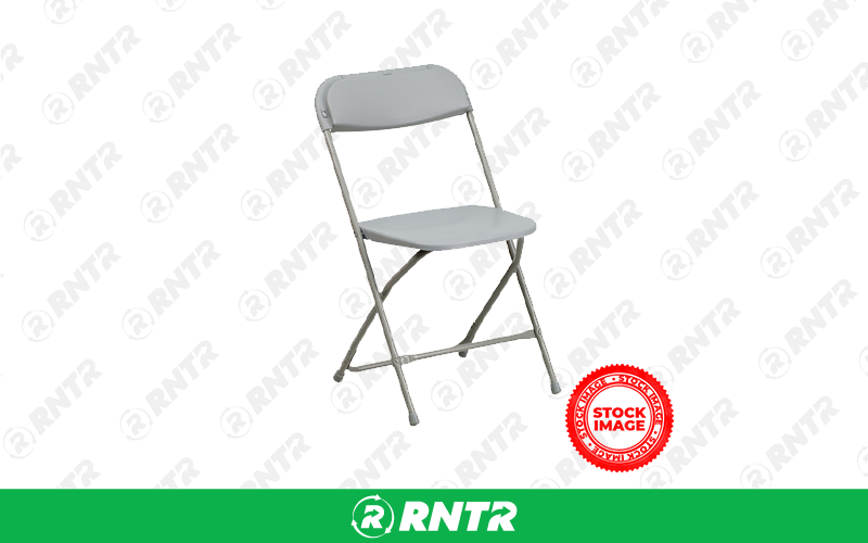 Generic CHAIRS - FOLDING GRAY – For rent in princeton, minnesota – Princeton Rental  | RNTR.com – Image 1