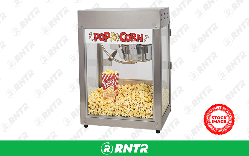 Generic Popcorn Machine w 50 servings – For rent in Little Rock, Arkansas – Mr Calvins Bouncers | RNTR.com – Image 1 of 1