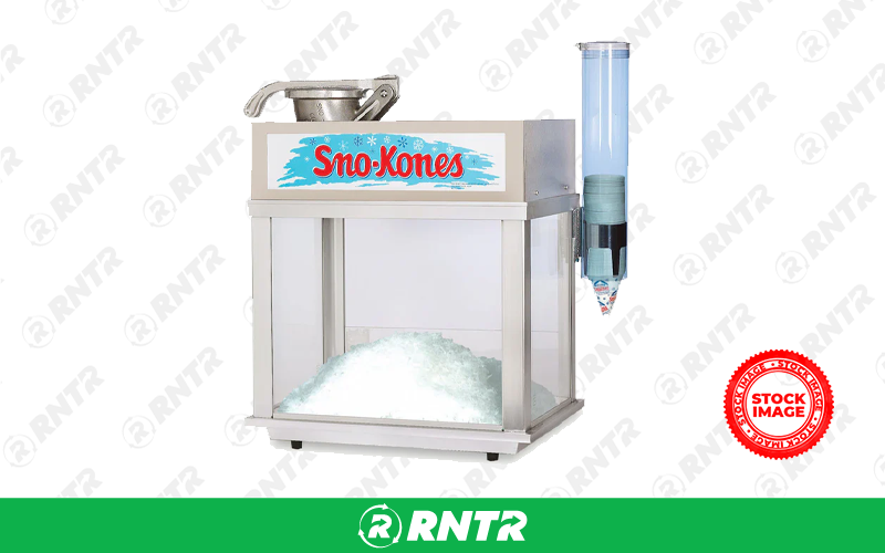 Generic Sno Cone Machine w 50 servings – For rent in little-rock, arkansas – Mr Calvins Bouncers | RNTR.com – Image 1