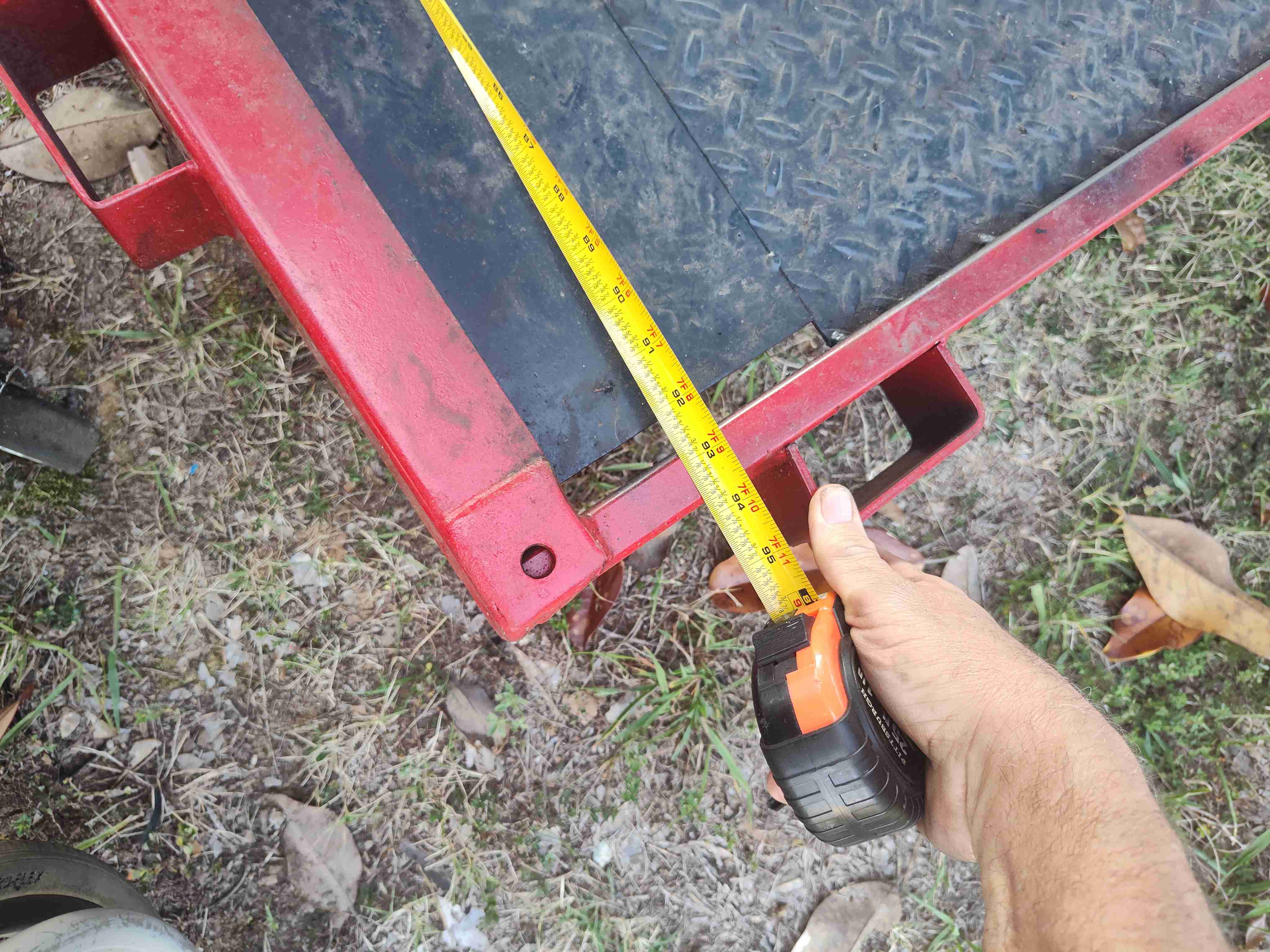 Unknown Steel Deck Tilt Trailer 64"x94" – For rent in Denton, North Carolina – Denton Turf | RNTR.com – Image 4 of 6