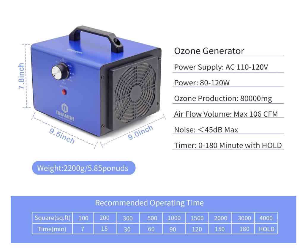 Onamor Ozone Generator – For rent in State College, Pennsylvania – Happy Valley Equipment Rentals | RNTR.com – Image 2 of 3