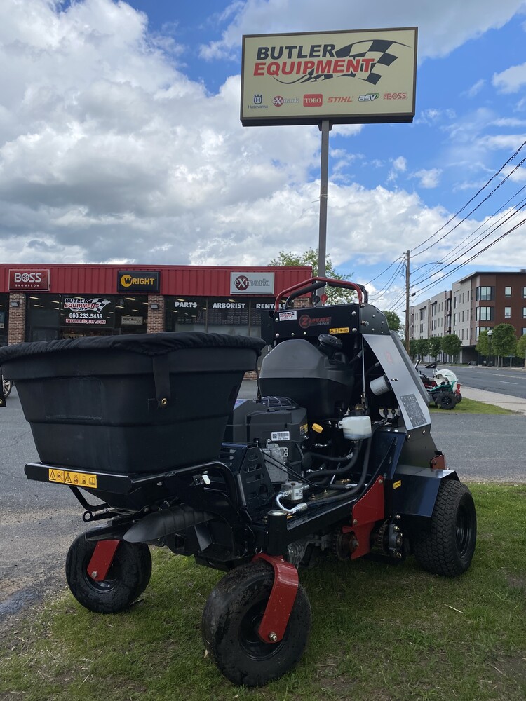 Generic AERATOR STAND-ON WITH SPREADER – For rent in West Hartford, Connecticut – Butler Equipment | RNTR.com – Image 2 of 2