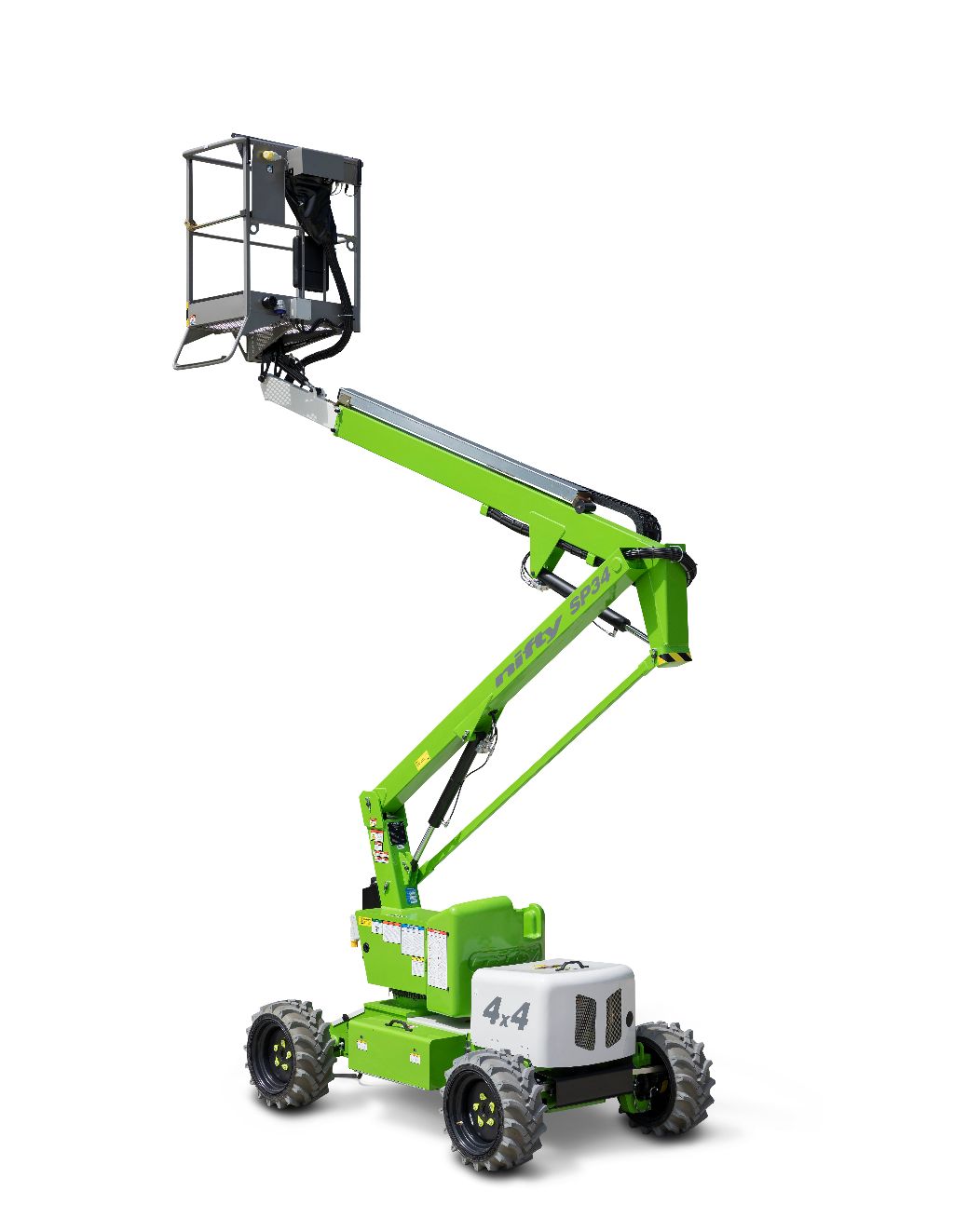 Nifty Lift SP34 Self Propelled 40ft Reach Articulating Boom Lift – For rent in Marengo, Ohio – Buckeye Rental & Equipment LLC | RNTR.com – Image 3 of 3