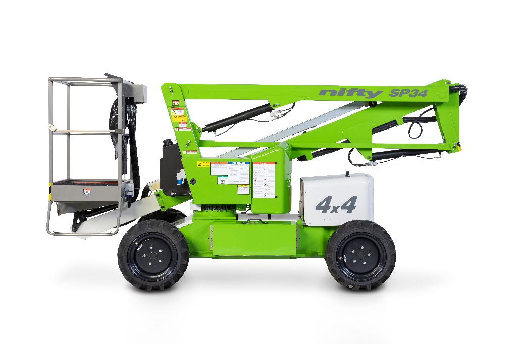 Nifty Lift SP34 Self Propelled 40ft Reach Articulating Boom Lift – For rent in Marengo, Ohio – Buckeye Rental & Equipment LLC | RNTR.com – Image 2 of 3