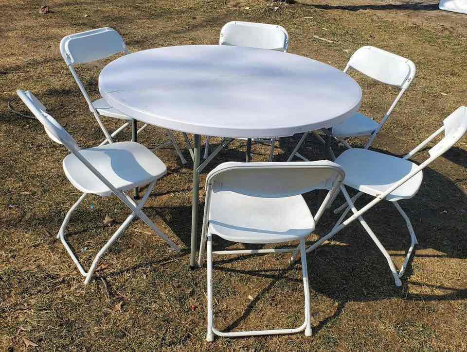 Lifetime 6Ft Tables - White – For rent in Avon, Indiana – Eclipse Party Rental | RNTR.com – Image 3 of 8