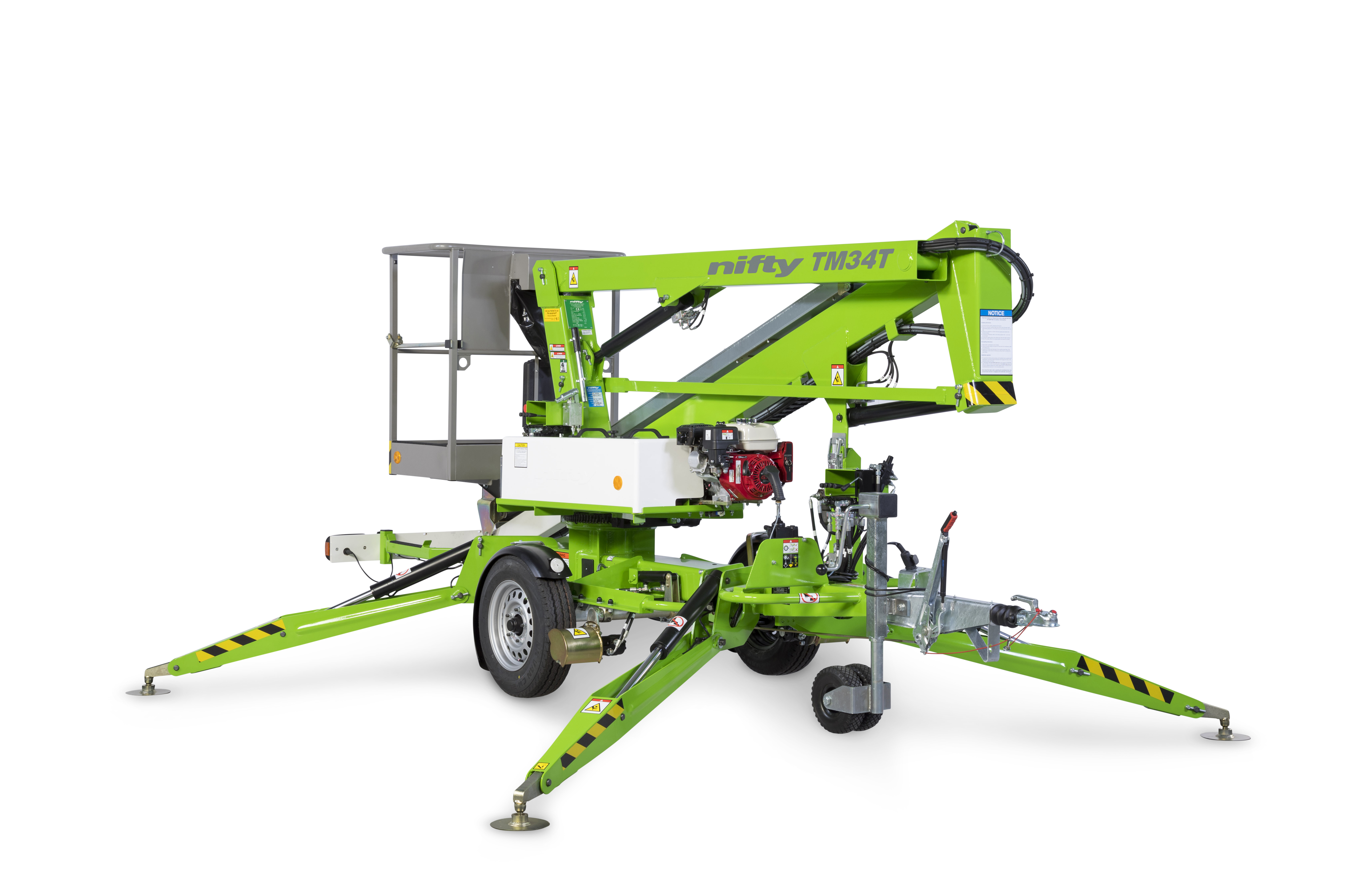 Nifty Lift TM34 40ft Reach Articulated Boom Lift – For rent in Marengo, Ohio – Buckeye Rental & Equipment LLC | RNTR.com – Image 4 of 4
