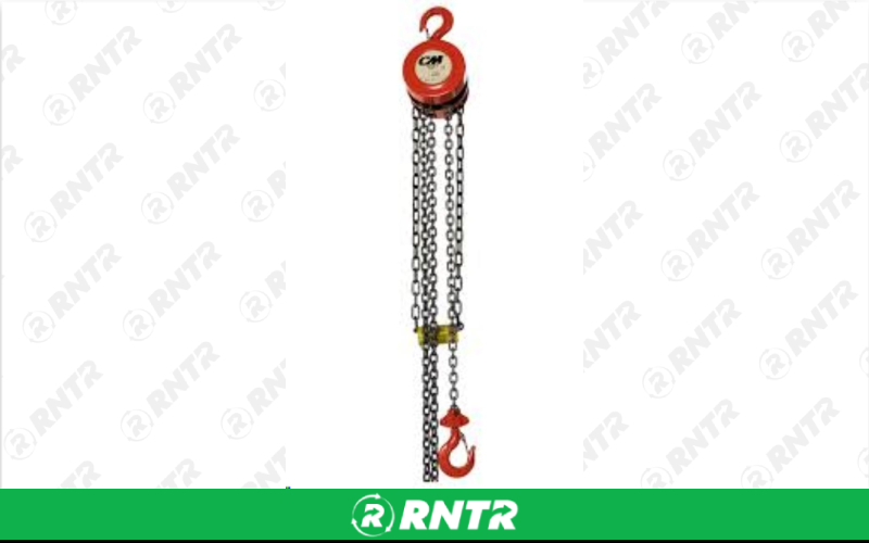 Generic 1/2 TON CHAIN HOIST WITH APPROX. 10' LIF – For rent in johnson-city, tennessee – East Tennessee Rent-Alls | RNTR.com – Image 1