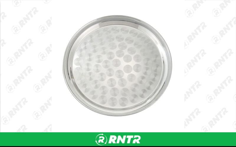 Generic 18 Round Tray w/ Swirl Design – For rent in Hiram, Georgia – Unlimited Party Rental | RNTR.com – Image 1 of 1