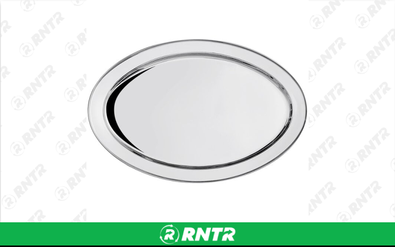 Generic 18 x 30 Oblong Silver Tray – For rent in Hiram, Georgia – Unlimited Party Rental | RNTR.com – Image 1 of 1
