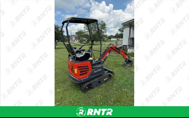 AGT 1T Gas Mini Excavator - MX15RX – For rent in Guyton, Georgia – Guyton Tool Rental | RNTR.com – Image 3 of 4