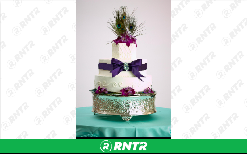 Generic 20 Silver Plateau - Round - Embossed Floral – For rent in Hiram, Georgia – Unlimited Party Rental | RNTR.com – Image 1 of 1