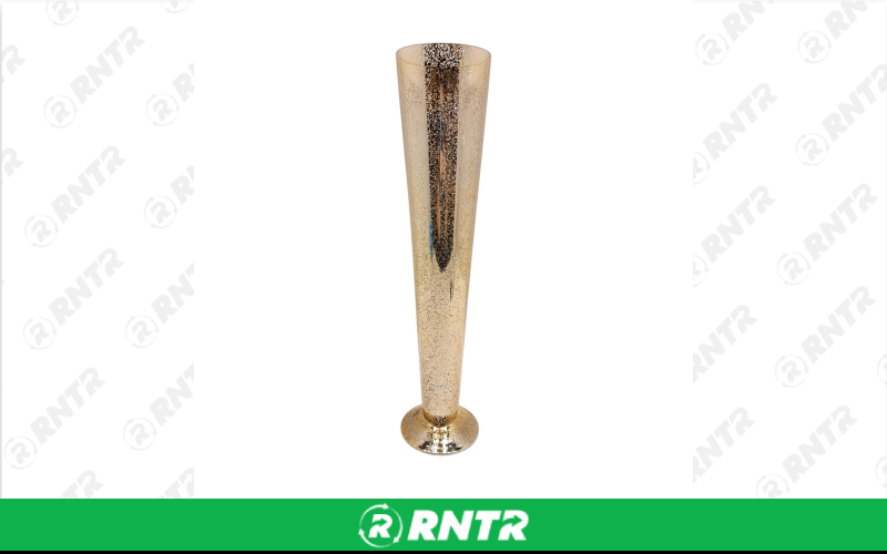 Generic 24 Mosaic Fluted Vase - Gold – For rent in Hiram, Georgia – Unlimited Party Rental | RNTR.com – Image 1 of 1