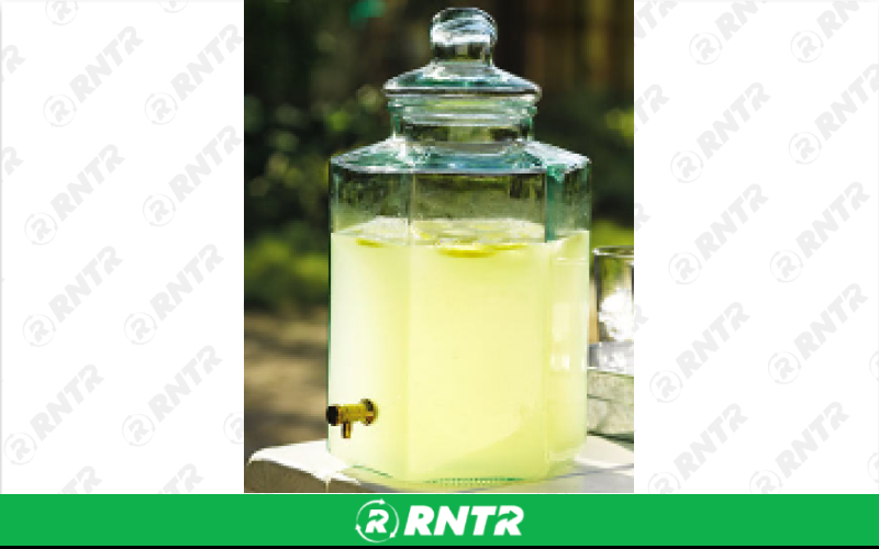 Generic 3 Gallon Glass Server w/ Spigot – For rent in Hiram, Georgia – Unlimited Party Rental | RNTR.com – Image 1 of 1