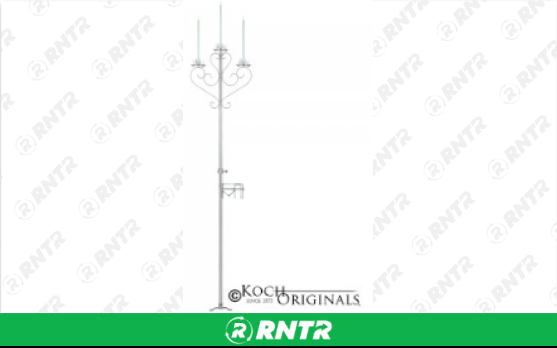 Generic 3 Light Aisle Marker - Nickel – For rent in Hiram, Georgia – Unlimited Party Rental | RNTR.com – Image 1 of 1