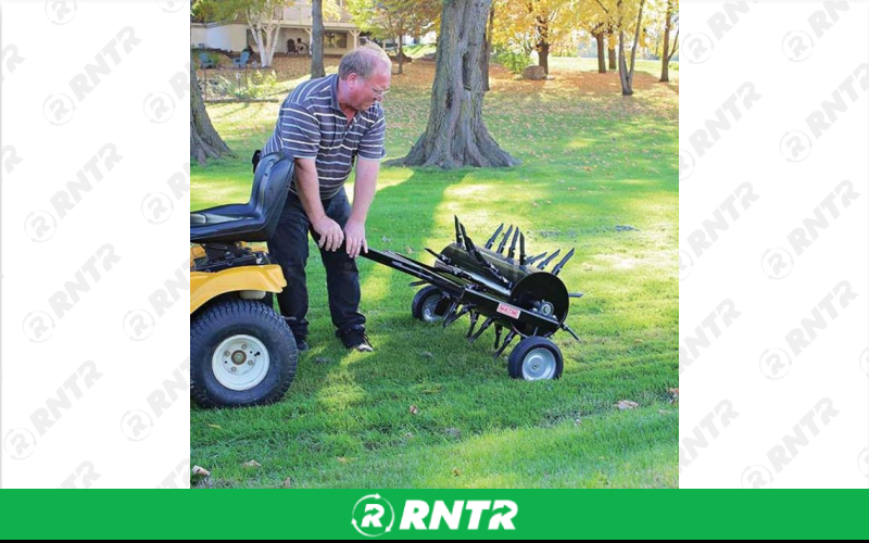 Generic 36 PULL BEHIND AERATOR/PLUGGER... – For rent in johnson-city, tennessee – East Tennessee Rent-Alls | RNTR.com – Image 1