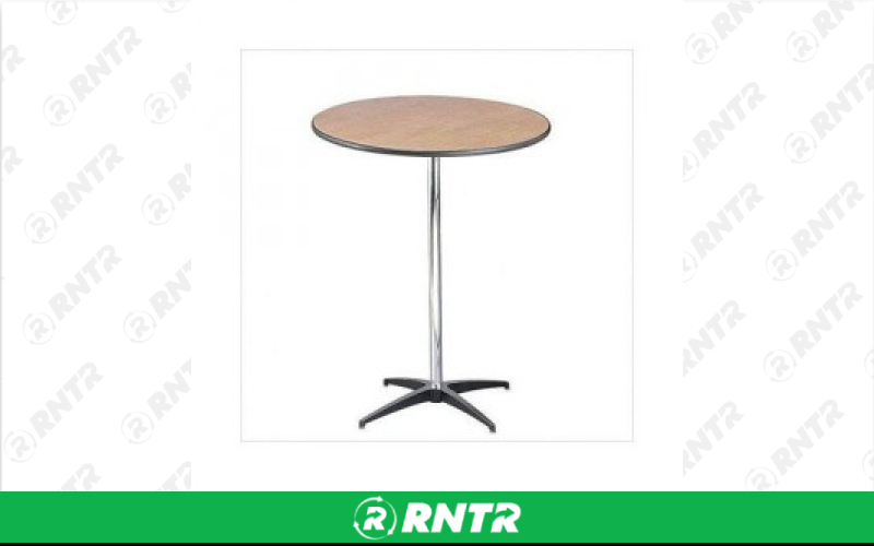 Generic 36 Round Pedestal Table - 42 Tall – For rent in Hiram, Georgia – Unlimited Party Rental | RNTR.com – Image 1 of 1