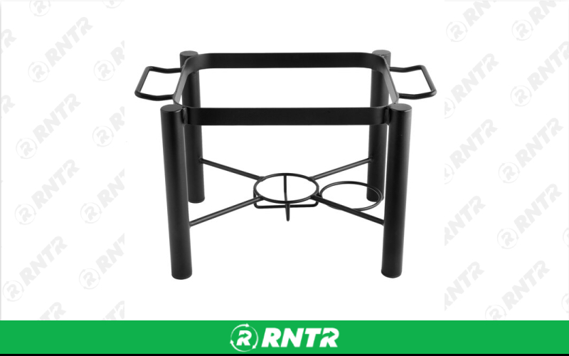 Generic 4 Quart Wrought Iron Chafer Frame – For rent in Hiram, Georgia – Unlimited Party Rental | RNTR.com – Image 1 of 1