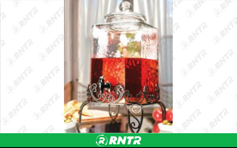 Generic 5 Gallon Glass Server w/ Spigot – For rent in Hiram, Georgia – Unlimited Party Rental | RNTR.com – Image 1 of 1