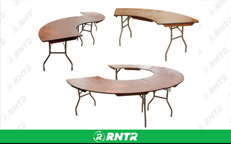Generic 5' Serpentine Bar Top – For rent in Hiram, Georgia – Unlimited Party Rental | RNTR.com – Image 1 of 1