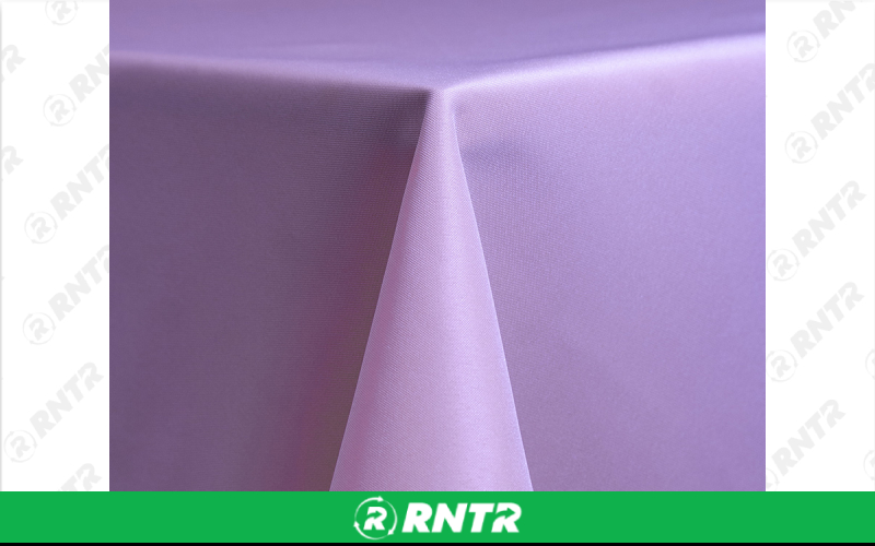 Generic 5' Serpentine Cloth - Amethyst – For rent in Hiram, Georgia – Unlimited Party Rental | RNTR.com – Image 1 of 1