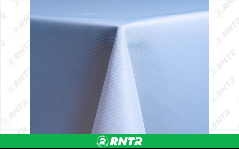 Generic 5' Serpentine Cloth - Light Blue – For rent in Hiram, Georgia – Unlimited Party Rental | RNTR.com – Image 1 of 1