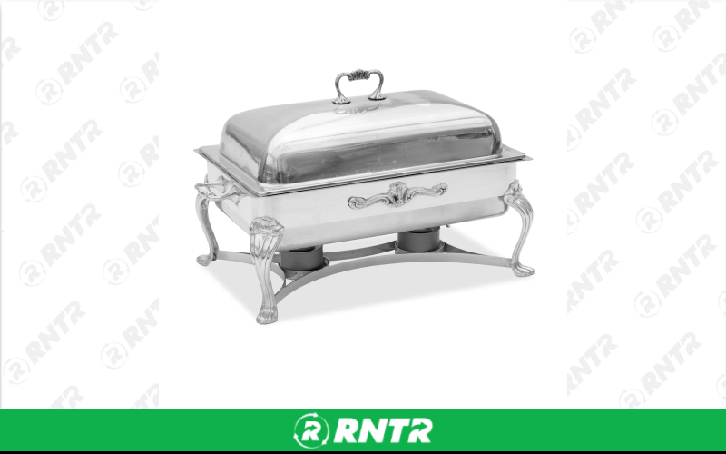 Generic 8 Quart Stainless Chafer – For rent in Hiram, Georgia – Unlimited Party Rental | RNTR.com – Image 1