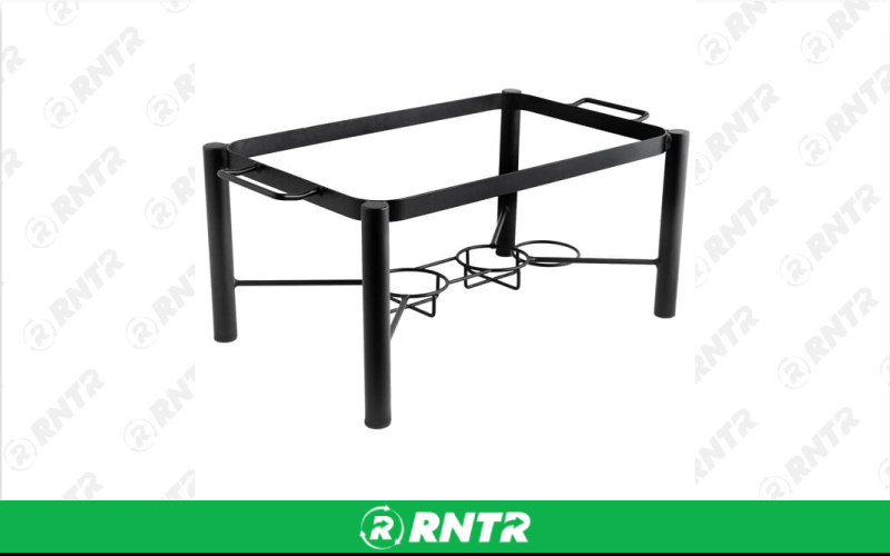 Generic 8 Quart Wrought Iron Chafer Frame – For rent in Hiram, Georgia – Unlimited Party Rental | RNTR.com – Image 1 of 1
