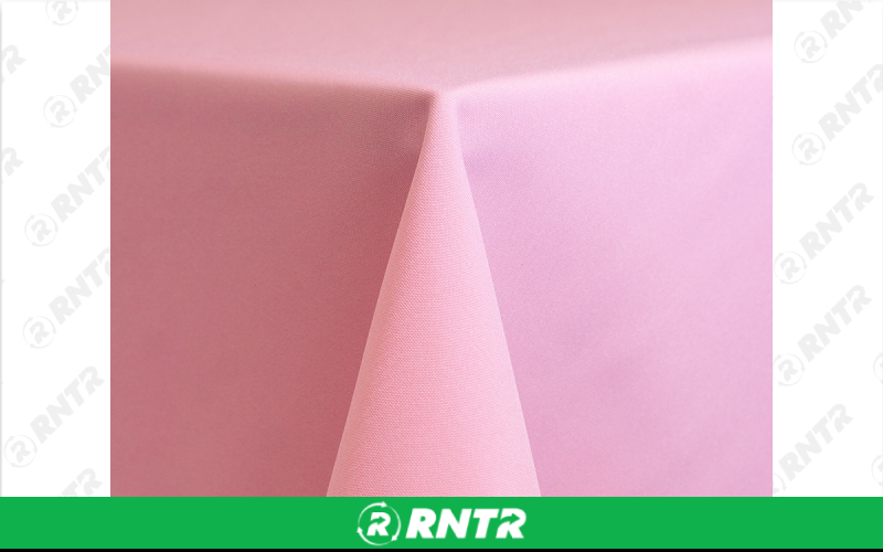 Generic 81 x 81 Square Tablecloth - Pink – For rent in Hiram, Georgia – Unlimited Party Rental | RNTR.com – Image 1