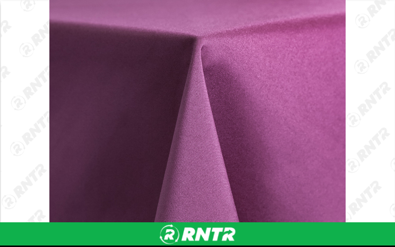 Generic 81 x 81 Square Tablecloth - Plum – For rent in Hiram, Georgia – Unlimited Party Rental | RNTR.com – Image 1