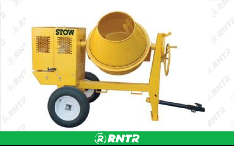 Generic 9 CU. FT TOWABLE GASOLINE CONCRETE MIXER – For rent in johnson-city, tennessee – East Tennessee Rent-Alls | RNTR.com – Image 1