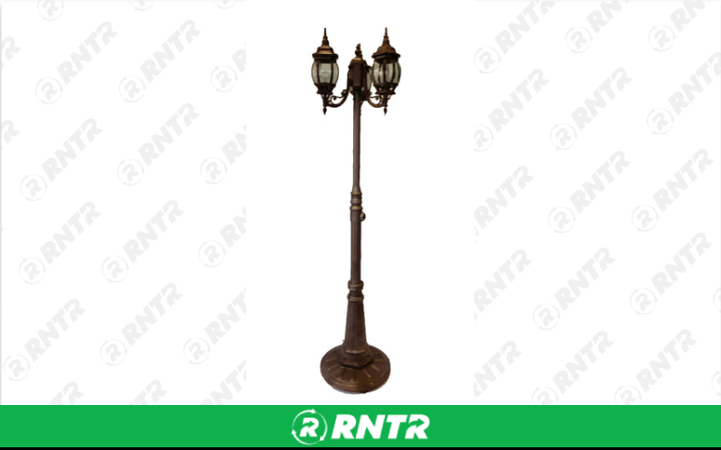 Generic Antique Lamp Post - 3 Light - Wrought Iron – For rent in Hiram, Georgia – Unlimited Party Rental | RNTR.com – Image 1 of 1