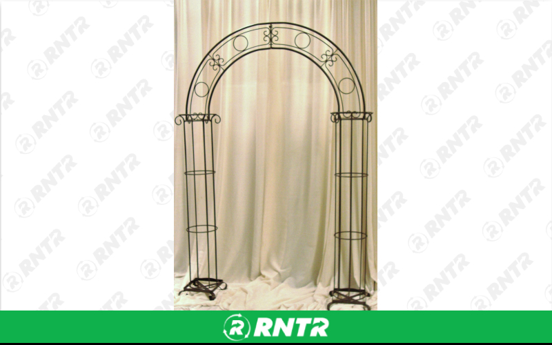 Generic Bronze Leather Column Arch – For rent in Hiram, Georgia – Unlimited Party Rental | RNTR.com – Image 1 of 1