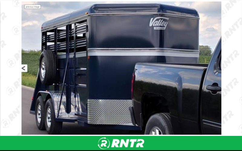 Generic CATTLE TRAILER 14′ x 6’8″ x 6’6″ – For rent in johnson-city, tennessee – East Tennessee Rent-Alls | RNTR.com – Image 1