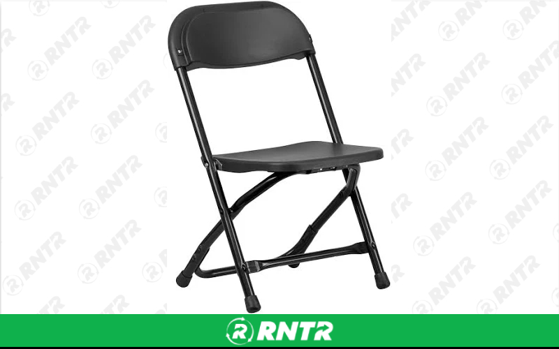 Generic Children's Folding Chair - Black – For rent in Hiram, Georgia – Unlimited Party Rental | RNTR.com – Image 1 of 1