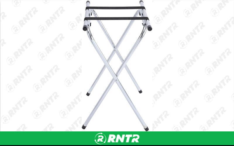 Generic Chrome Stand for Waiter Tray – For rent in Hiram, Georgia – Unlimited Party Rental | RNTR.com – Image 1