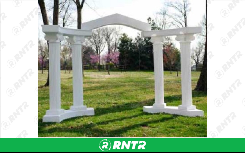 Generic Complete 72 Tall Corinthian Column Colonnade Package – For rent in Hiram, Georgia – Unlimited Party Rental | RNTR.com – Image 1 of 1