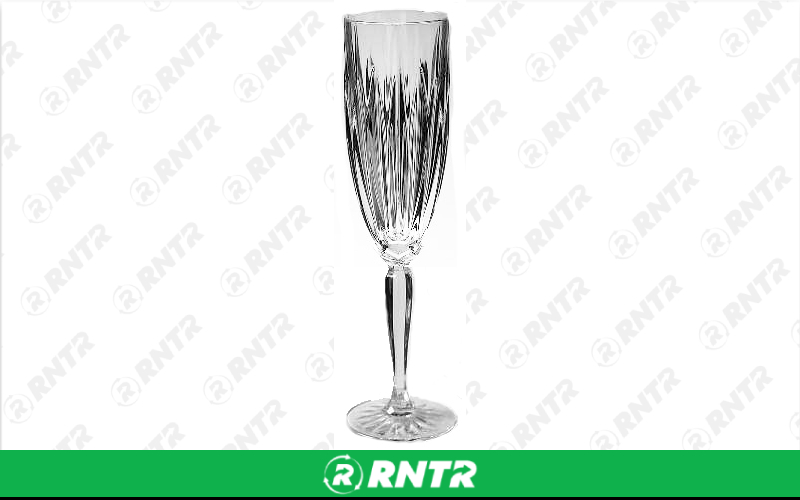 Generic Cut Crystal Champagne Flute 5.75 oz – For rent in Hiram, Georgia – Unlimited Party Rental | RNTR.com – Image 1 of 1