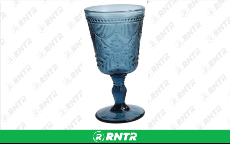 Generic Debutante Goblet - Cornflower Blue 11 oz – For rent in Hiram, Georgia – Unlimited Party Rental | RNTR.com – Image 1 of 1