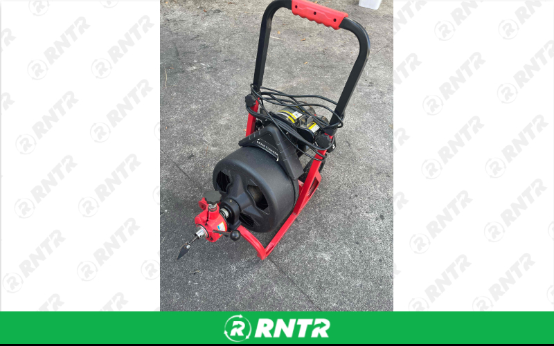 Drain Cleaner Machine 100Ft x 3/8ln Drain Cleaner Machine 100Ft x 3/8ln – For rent in wilmington, north-carolina – quickrent equipment llc | RNTR.com – Image 1