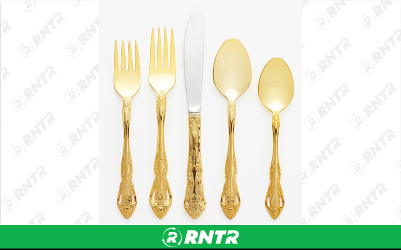Generic Gold Baroque Dinner Knife – For rent in Hiram, Georgia – Unlimited Party Rental | RNTR.com – Image 1 of 1
