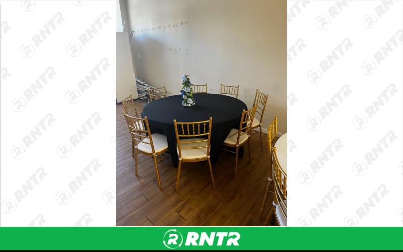 Generic Gold Chivary Chairs – For rent in Chicago, Illinois – Fiesta Party Rental | RNTR.com – Image 2 of 2