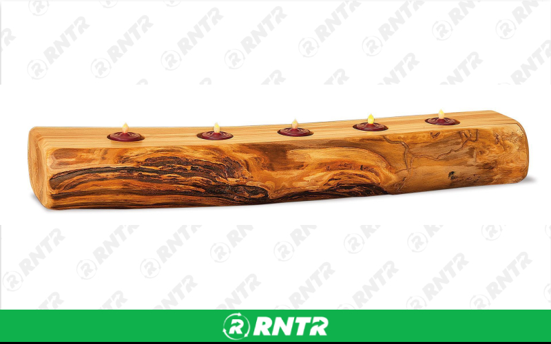 Generic Log Votive Holder - 30 Long - 5 Light w/ Tealight – For rent in Hiram, Georgia – Unlimited Party Rental | RNTR.com – Image 1 of 1