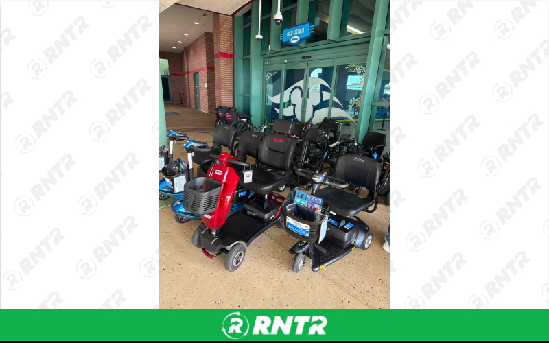 Metro Mobility Scooter mobility scooter – For rent in orlando, florida – chuck n chill rental  | RNTR.com – Image 1