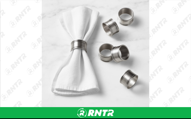 Generic Napkin Ring - Silver – For rent in Hiram, Georgia – Unlimited Party Rental | RNTR.com – Image 1 of 1