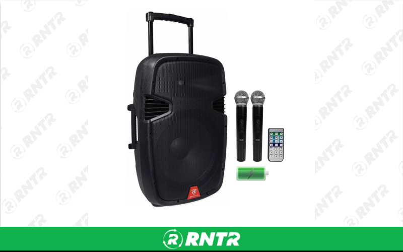 Generic PA System - Bluetooth w/ Microphone and Speakers – For rent in Hiram, Georgia – Unlimited Party Rental | RNTR.com – Image 1 of 1
