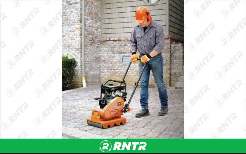 Generic PAVER PLATE COMPACTOR ON ROLLERS – For rent in johnson-city, tennessee – East Tennessee Rent-Alls | RNTR.com – Image 1
