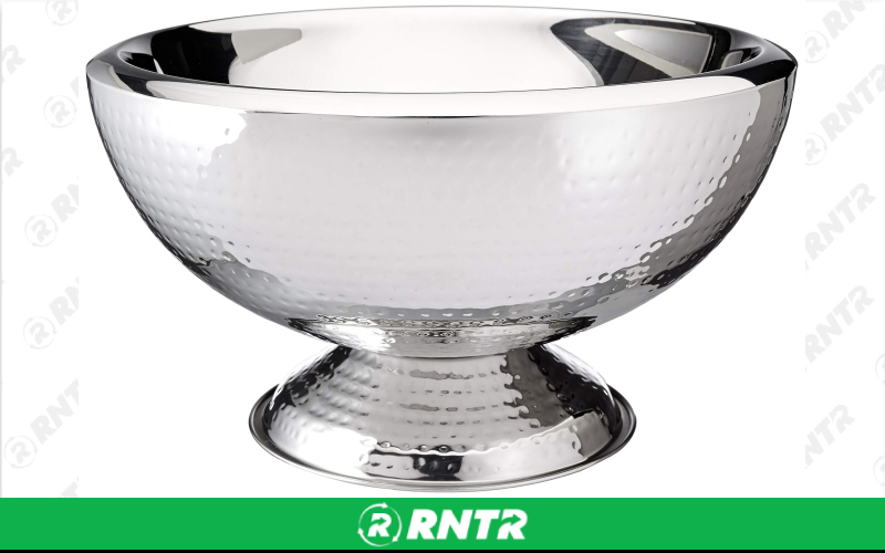 Generic Punch Bowl - 3 Gallon - Hammered Double Walled – For rent in Hiram, Georgia – Unlimited Party Rental | RNTR.com – Image 1 of 1