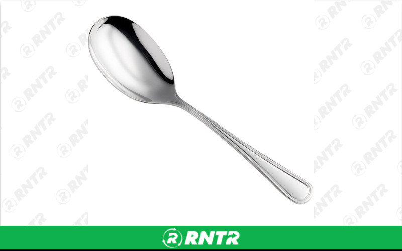 Generic Silver Serving Spoon – For rent in Hiram, Georgia – Unlimited Party Rental | RNTR.com – Image 1 of 1